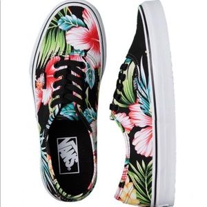 VANS AUTHENTIC HAWAIIAN FLORAL SHOE